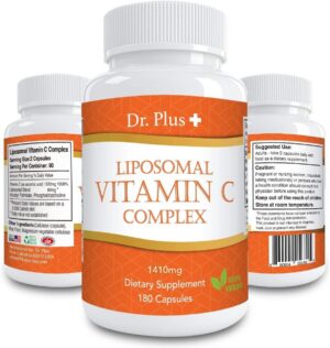 Version 1.0.0 Frasco de Vitamina C liposomal Dr.Plus