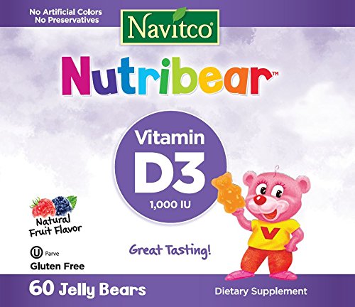 Version 1.0.0 Frasco de Vitamina D3 NutriBear Navitco 60 ositos