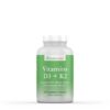 Frasco vitaminas Greens First D3 y K2 60 cápsulas vegetales