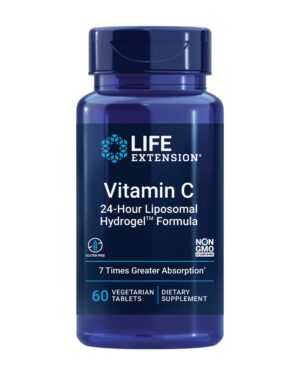 Version 1.0.0 Frasco vitaminas Life Extension vitamina C hidrogelo liposomal 24h