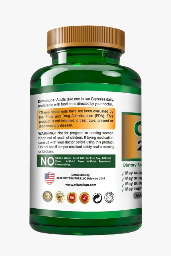 Frasco VitamisAn Graviola Soursop en estante