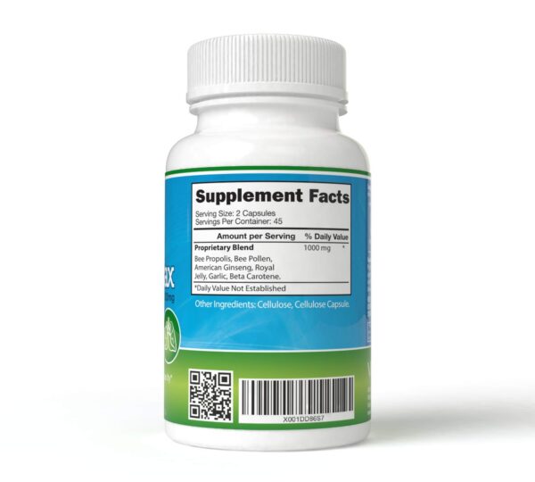 Frasco VitaVita Lung Care Max con 90 cápsulas para cuidado pulmonar