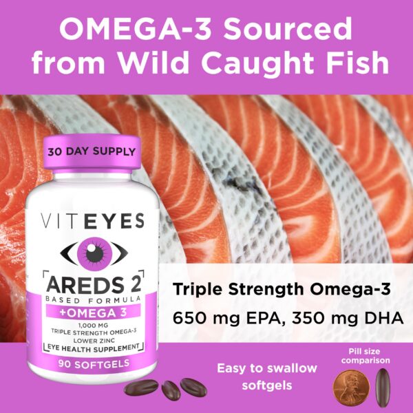 Version 1.0.0 Frasco Viteyes AREDS 2 + Omega-3 para visión saludable