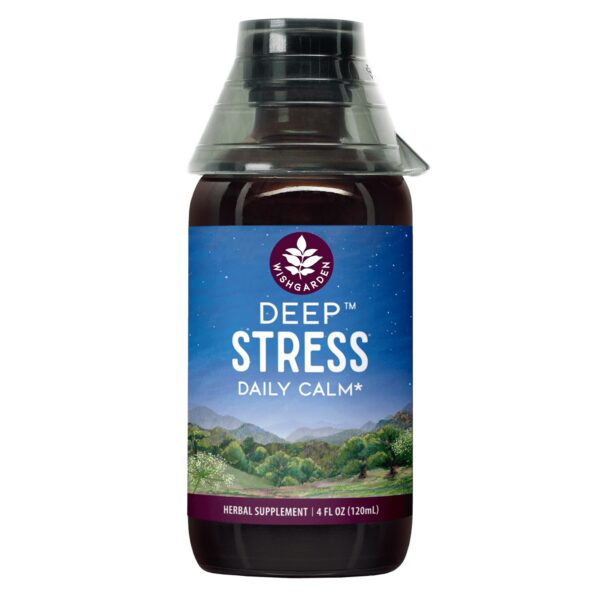 Frasco WishGarden Deep Stress extracto líquido 4oz para estrés