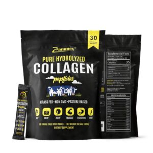 Frasco de Zammex Colágeno Péptidos Stick 10 g