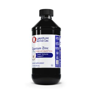 Frasco de Zinc líquido Quantum Nutrition 8 oz