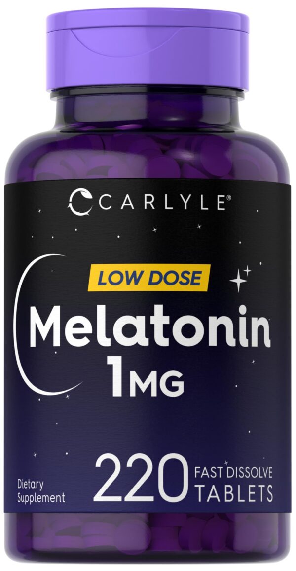 Version 1.0.0 Frasco de Carlyle Melatonina 1mg 220 tabletas