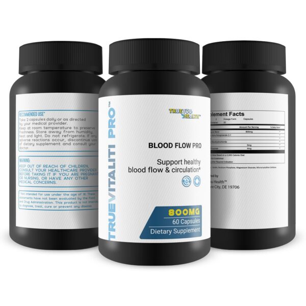 Frasco y etiqueta True Vitaliti Pro