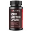 Frasco 10 cápsulas Horny Goat Weed unisex soporte energía