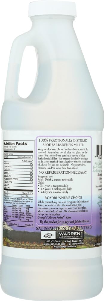 Frascos de aloe vera 32 onzas para hidratación y salud