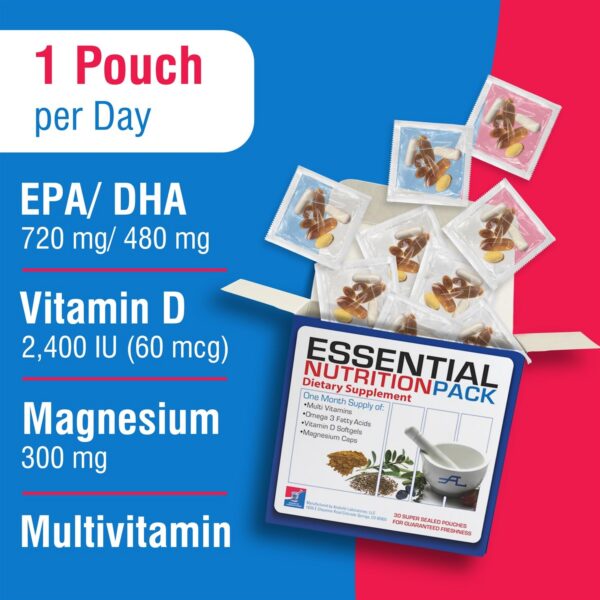 Frascos Anabolic Laboratories Essential Nutrition Pack multivitaminas