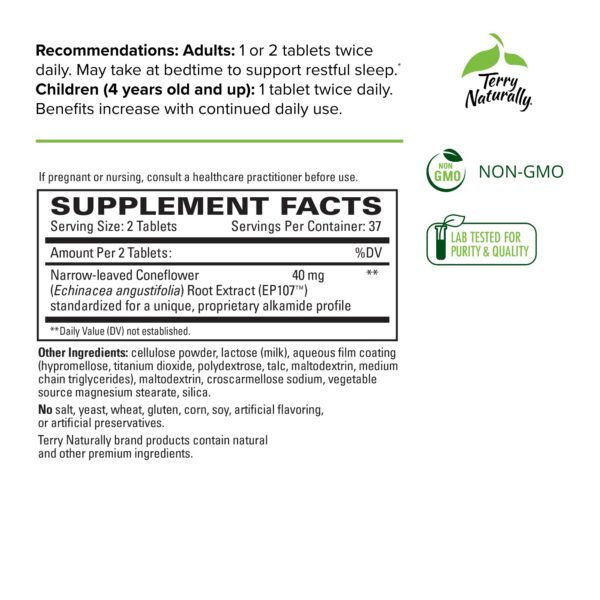 Version 1.0.0 Frascos de AnxioCalm Terry Naturally para calma y relajación