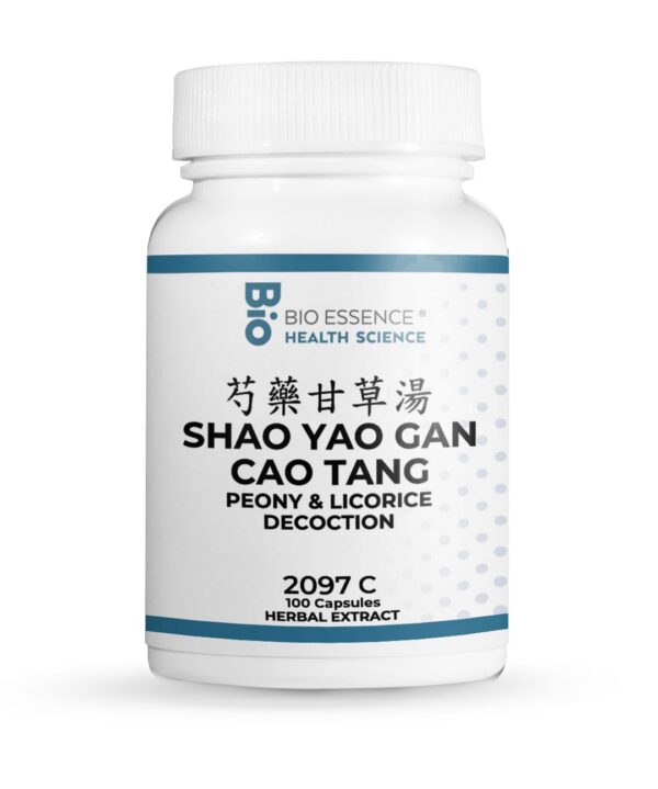 Frascos Bio Essence Shao Yao Gan Cao Tang 100 cápsulas