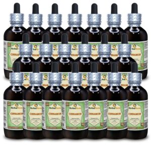 Frascos de extracto líquido glicerita de canela HerbalTerra