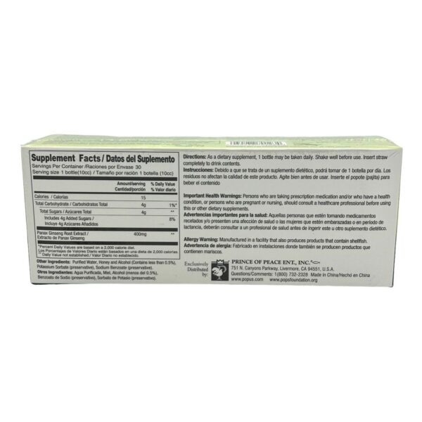 Frascos ginseng panax rojo extracto ultra concentrado