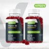 Frascos gomitas b6 100mg suplemento vitamínico Viteey doble