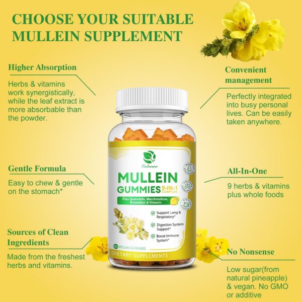 Version 1.0.0 Frascos gomitas gordolobo para salud pulmonar e inmunidad