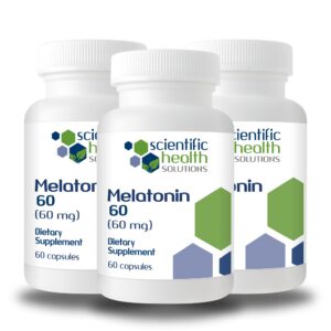 Frascos melatonina 60 mg scientific health solutions
