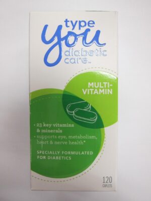 Frascos multivitamínicos Type You Care 120 tabletas pack 2