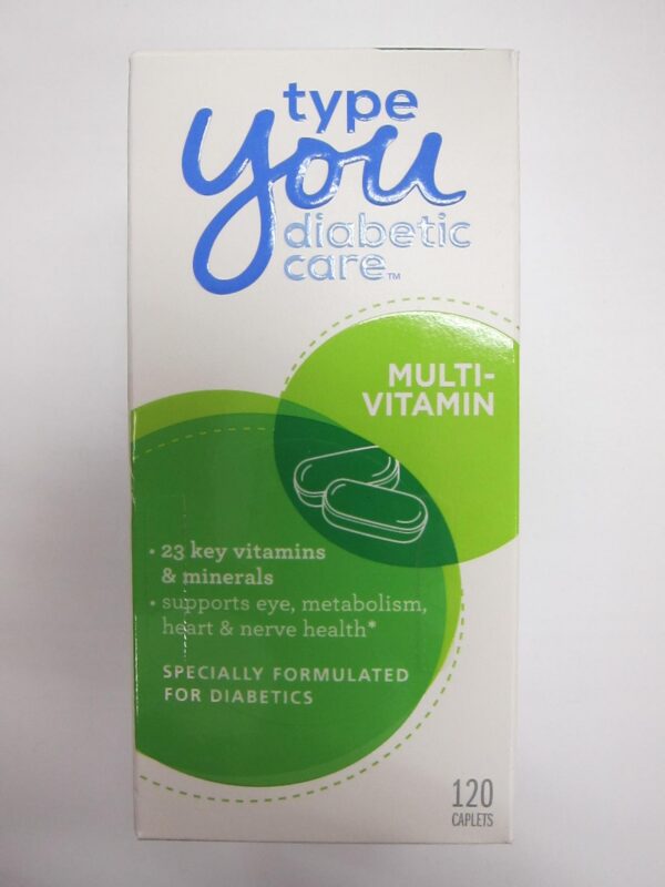 Frascos multivitamínicos Type You Care 120 tabletas pack 2