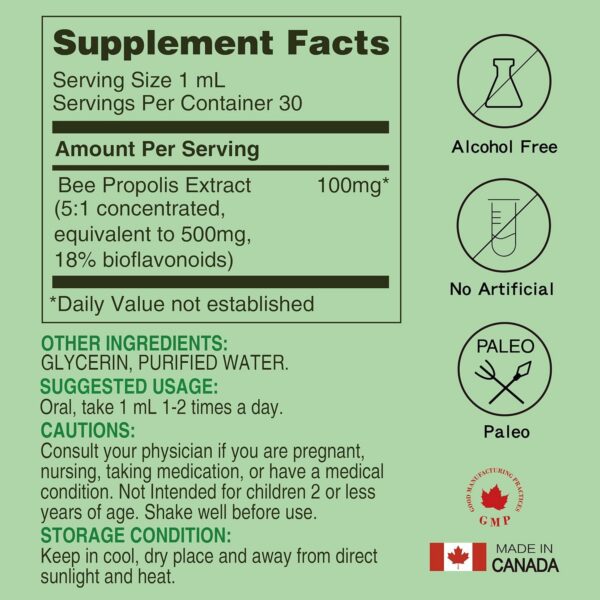 Frascos de propóleos y equinácea líquidos Lovita