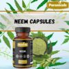 Frascos de Puranicals Neem Moringa