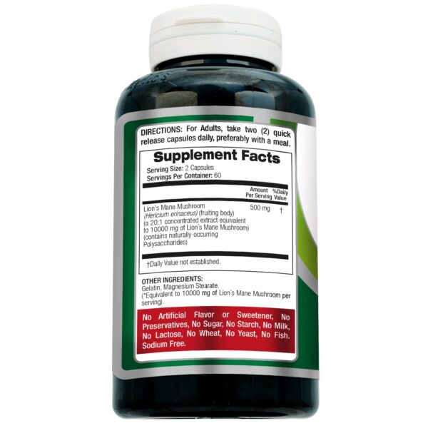 frascos suplemento melena de león fito medic´s capsulas