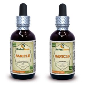 Frascos de tintura Sanicle HerbalTerra en 2x60 ml