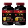 Frascos de vitamina b-12 metilcobalamina 5000 para energía deportiva