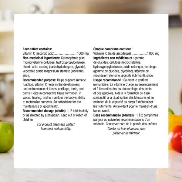 Frascos con Vitamina C Webber Naturals