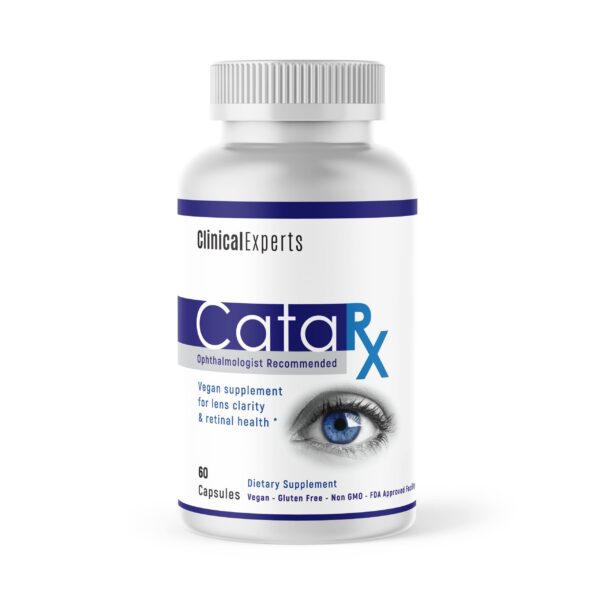 Frasco vitaminas antioxidantes Navan CataRx AREDS 2 para ojos