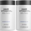 Frascos vitaminas cabello Codeage 10000 mcg biotina