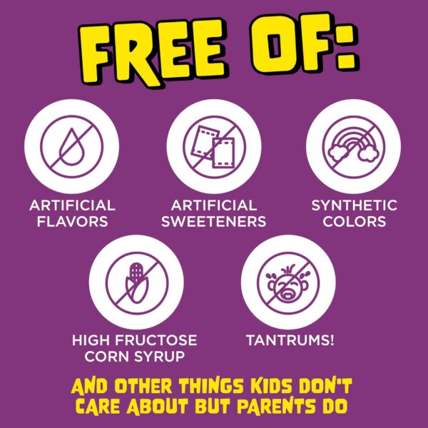 Frascos de vitaminas Flintstones para niños con gomitas y sabores naturales