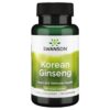 Frasco de Swanson ginseng coreano 500 mg 100 cápsulas para salud