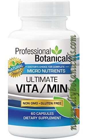 Version 1.0.0 Frasco Professional Botanicals Ultimate Vita-Min 60 capsulas vegetarianas