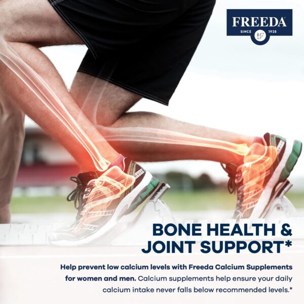 Version 1.0.0 Frasco con tapa y cápsulas Freeda calcio gluconato