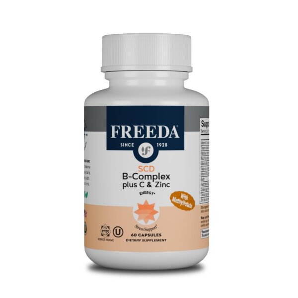Version 1.0.0 Freeda complejo b vegano zinc y vitamina c 60 cápsulas