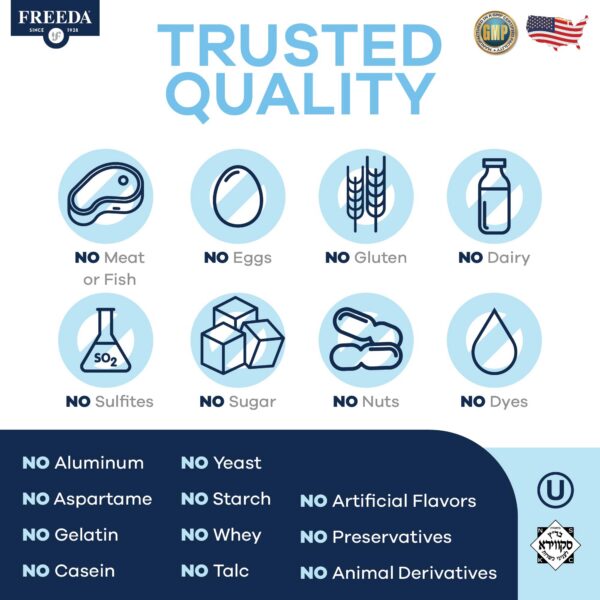 Version 1.0.0 Polvo libre de vitamina D Freeda