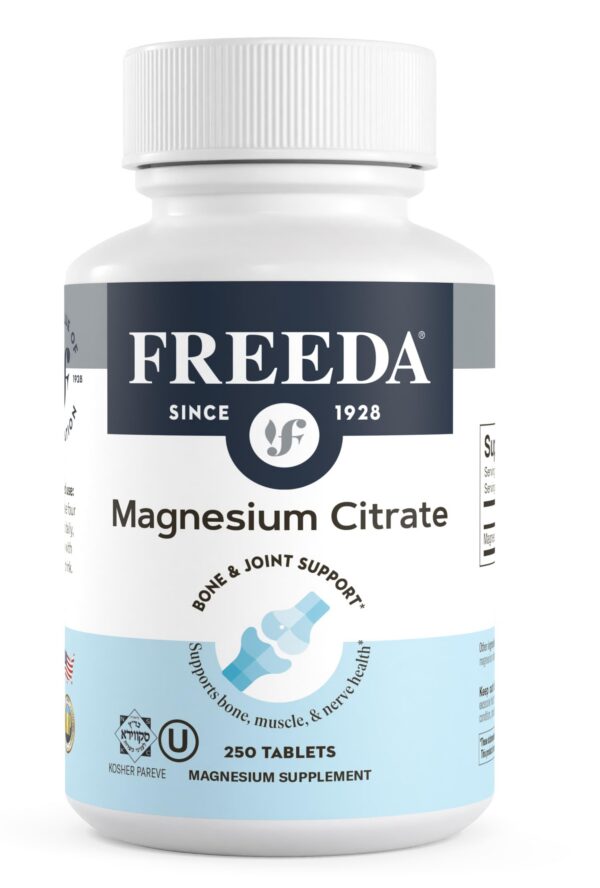Frente Freeda Magnesio Citrato 400 mg