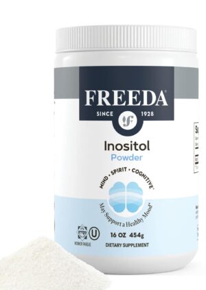 Freeda Polvo puro myo-inositol frasco 16 onzas