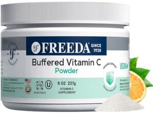 Version 1.0.0 FREEDA polvo vitamina c tamponado suave para estómago 226 gramos