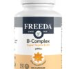 FREEDA Vitamina B Complex cápsulas para energía y metabolismo