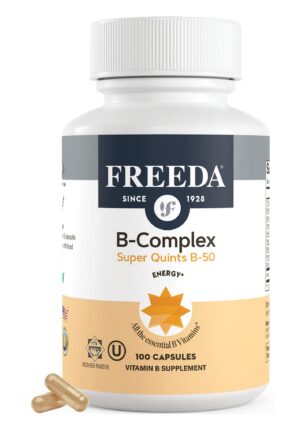 Version 1.0.0 FREEDA Vitamina B Complex cápsulas para energía y metabolismo