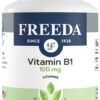 Botella de Freeda Vitamina B1 100 mg para metabolismo energético