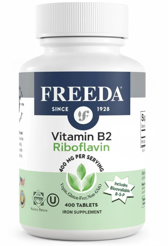 FREEDA Vitamin B2, 400 mg