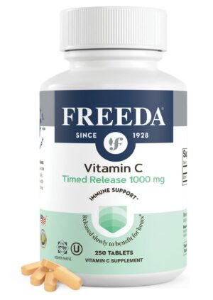 freeda vitamina c liberación prolongada 1000mg tabletas