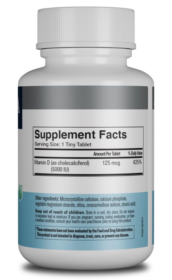 Version 1.0.0 Tabletas pequeñas FREEDA vitamina D3