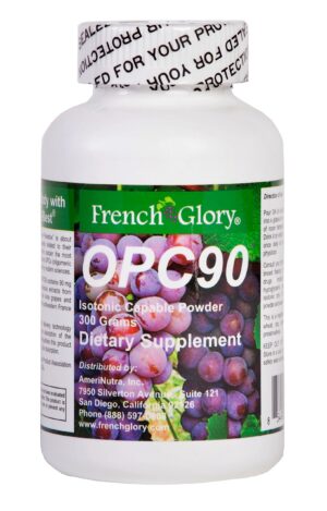 FrenchGlory OPC90 suplemento antioxidante con extracto francés de pino