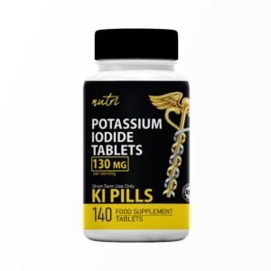 Version 1.0.0 Frente de la botella Nature's Fusions Tabletas Yoduro de Potasio