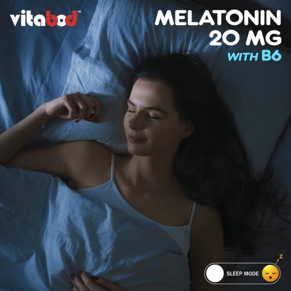 frente caja Vitabod melatonina 20 mg tabletas